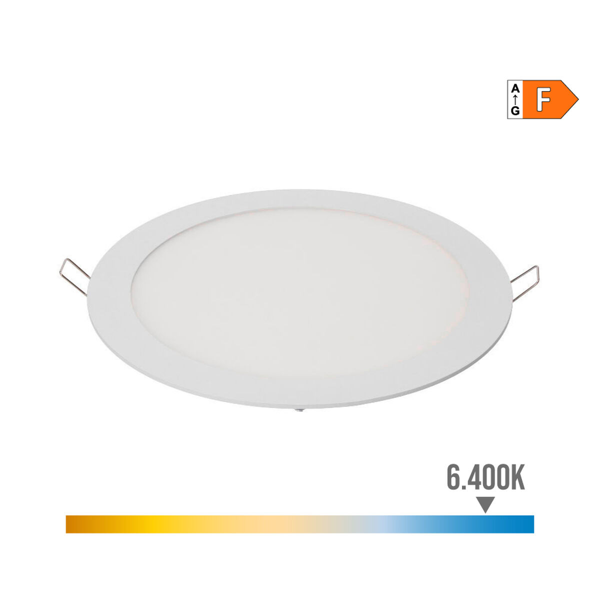 Inbyggt spotlight EDM 31565 Downlight A F 20 W 1500 lm (6400 K) - 4