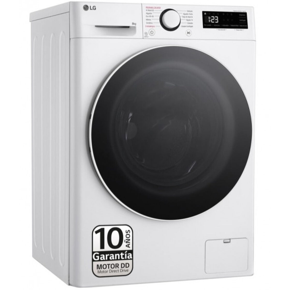 Tvättmaskin LG F2WR5S08A0W 60 cm 1200 rpm 8 kg