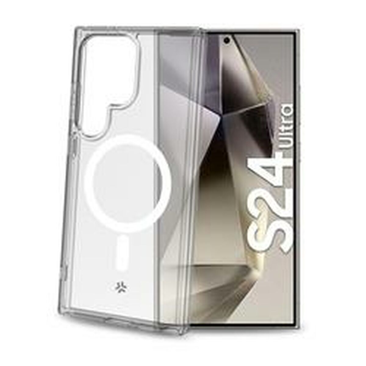 Mobilfodral Celly GELSKINMAG1067 Vit Transparent Galaxy S24 Ultra - 2