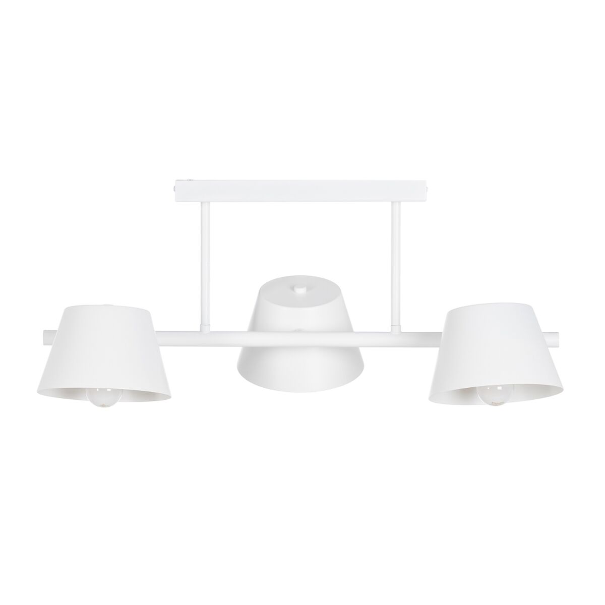 Taklampa 62,5 x 38 x 27,5 cm Metall Vit Ø 10 cm - 7