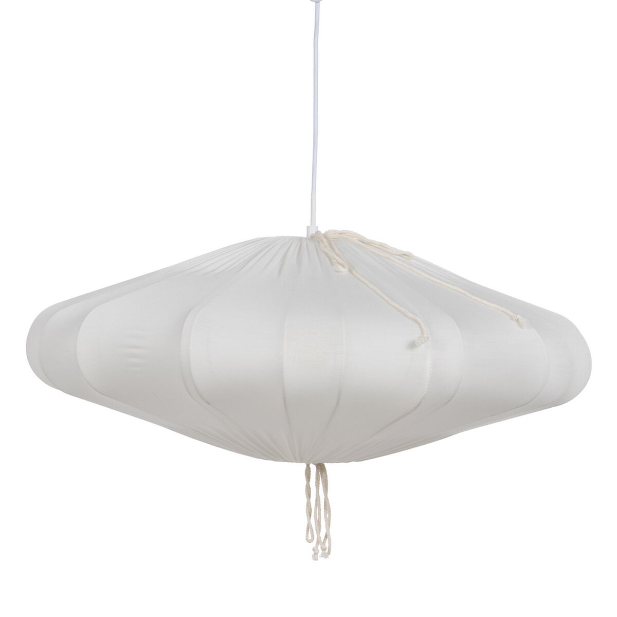 Taklampa Vit Bomull 220-240 V 59,5 x 59,5 x 23 cm