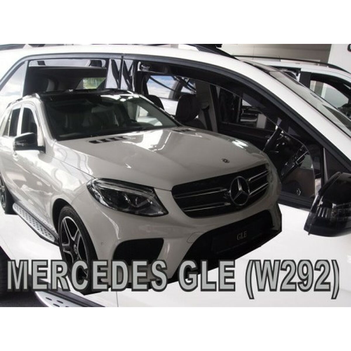 Vindavvisare HEKO HO23284 MERCEDES CLASS M (W166) 4 Delar - 3