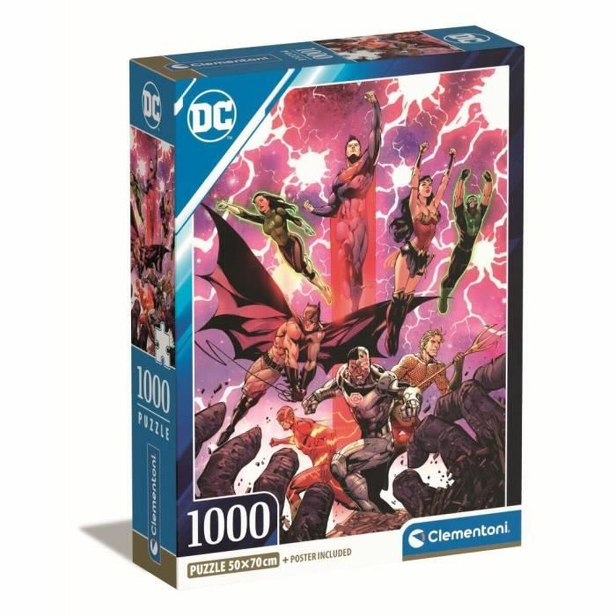 Pussel Clementoni DC Comics 1000 Delar
