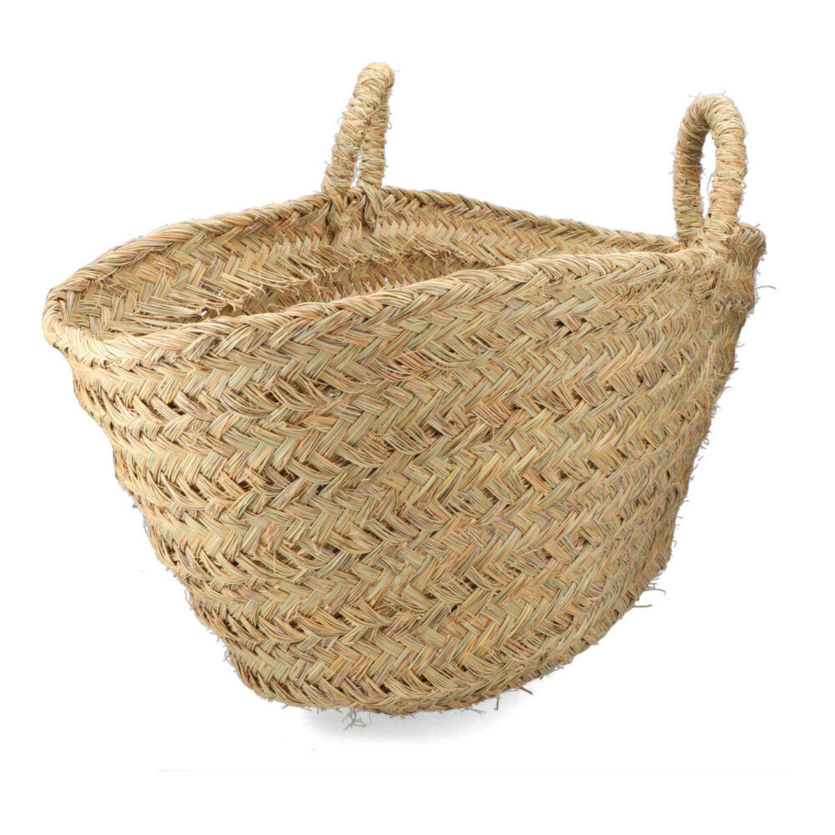 Korg för ved EDM Espartogräs 60 x 35 x 45 cm 60 x 45 x 35 cm Oval - 2