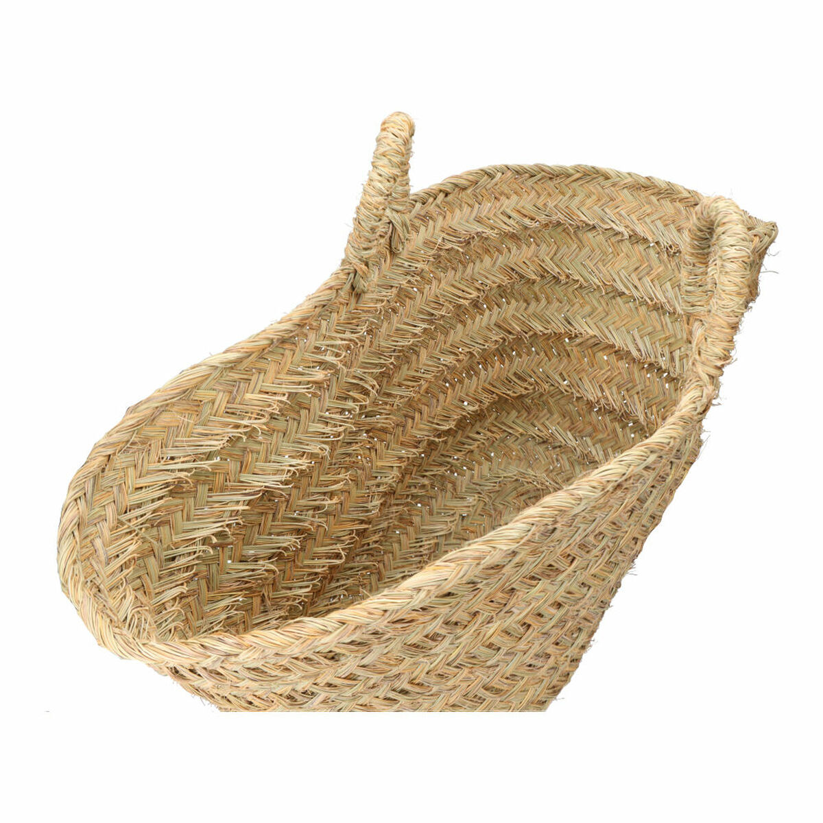 Korg för ved EDM Espartogräs 60 x 35 x 45 cm 60 x 45 x 35 cm Oval - 4