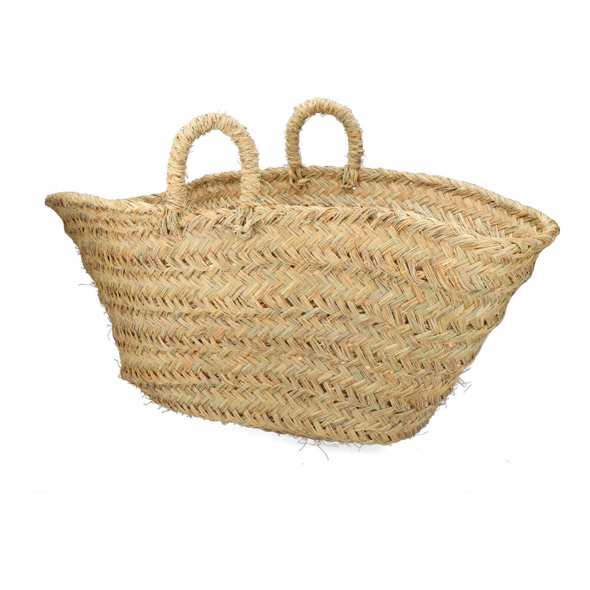 Korg för ved EDM Espartogräs 60 x 35 x 45 cm 60 x 45 x 35 cm Oval - 3