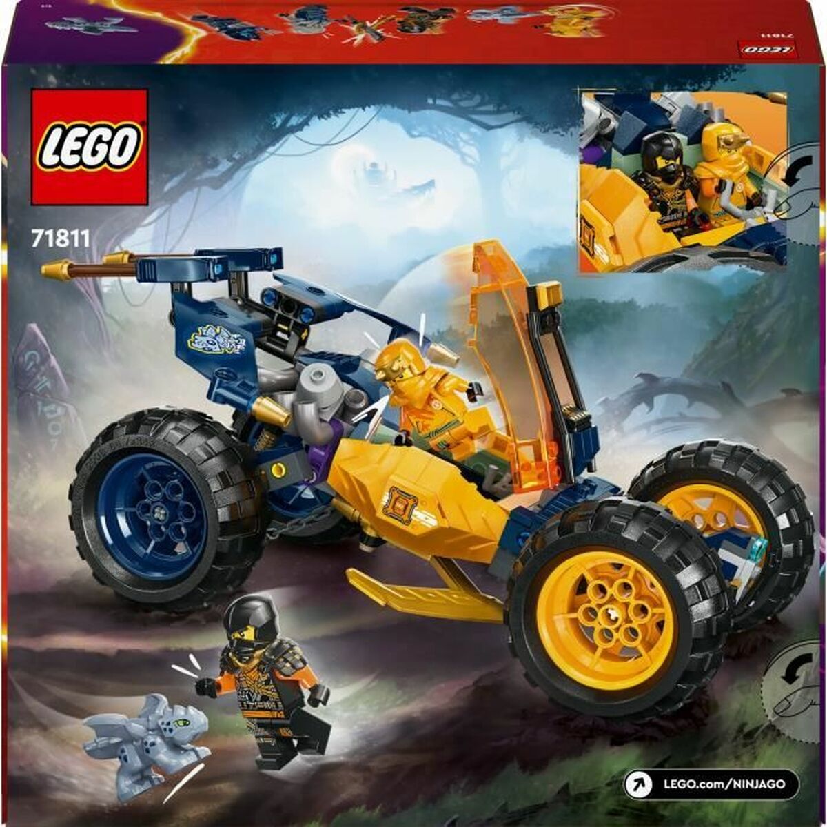 Byggsats Lego NINJAGO 71811 Arin's Ninja Off-Road Buggy - 13