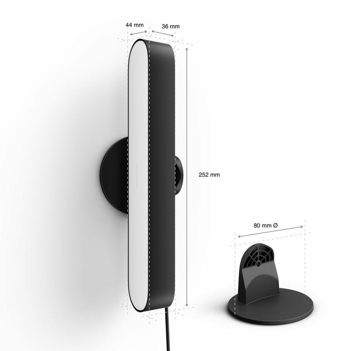Smart-Lampa Philips 7820230P7 Svart (6500 K) - 4