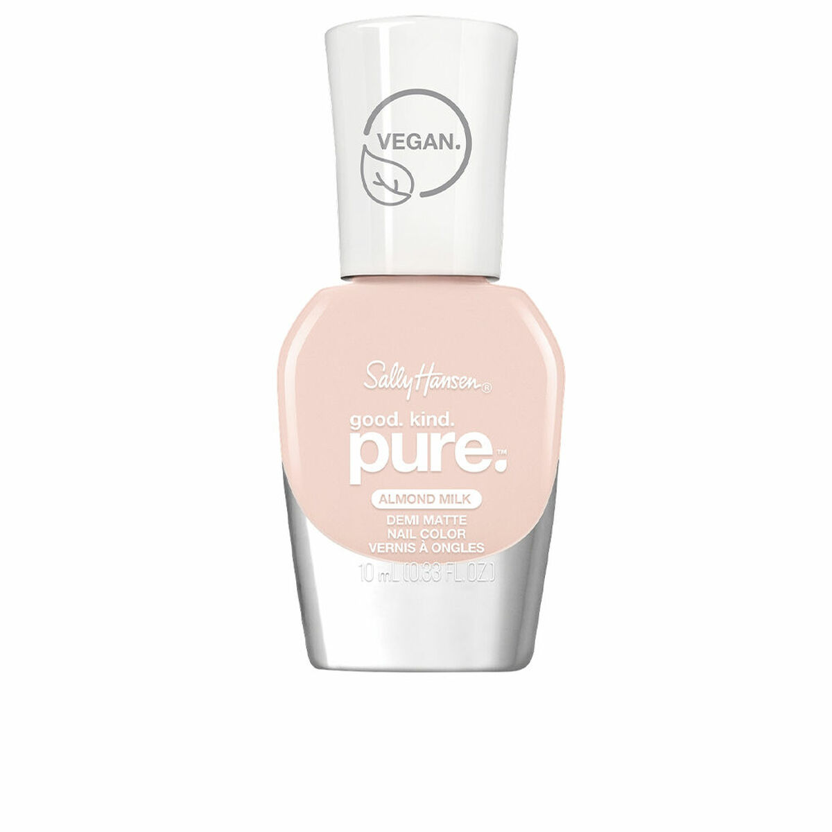 nagellack Sally Hansen Good.Kind.Pure Halvmatt Nº 020-almond milk (10 ml) - 2