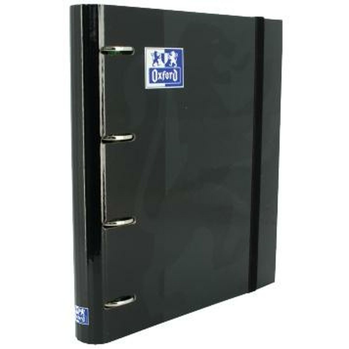 Ringpärm Oxford EuropeanBinder Svart A4+ (4 antal) - 2
