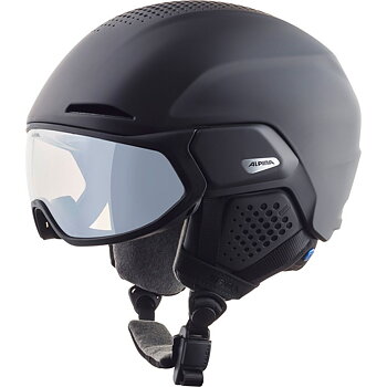 Skidhjälm Alpina A9238330 Svart Svartvit 59-63 cm
