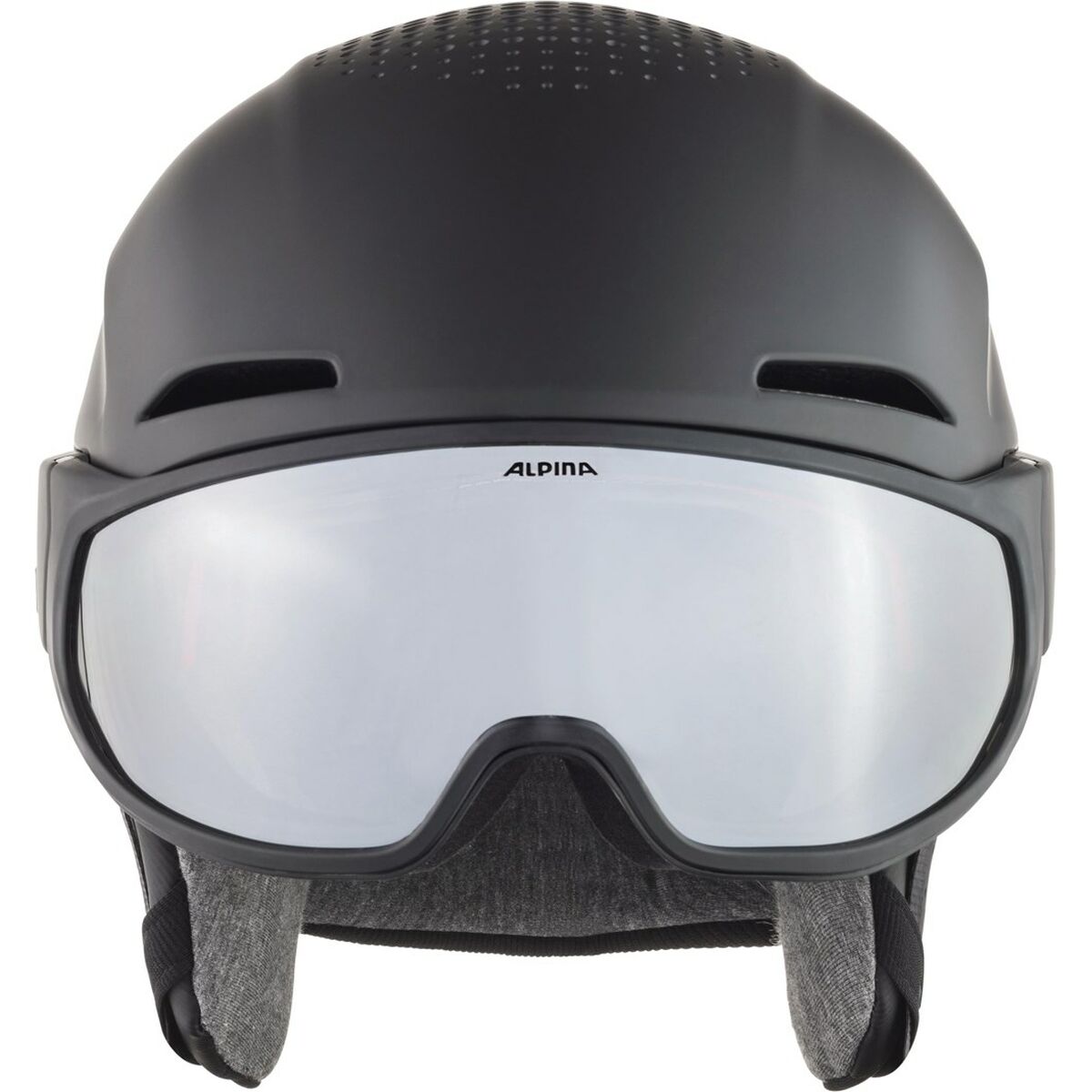 Skidhjälm Alpina A9238330 Svart Svartvit 59-63 cm - 3
