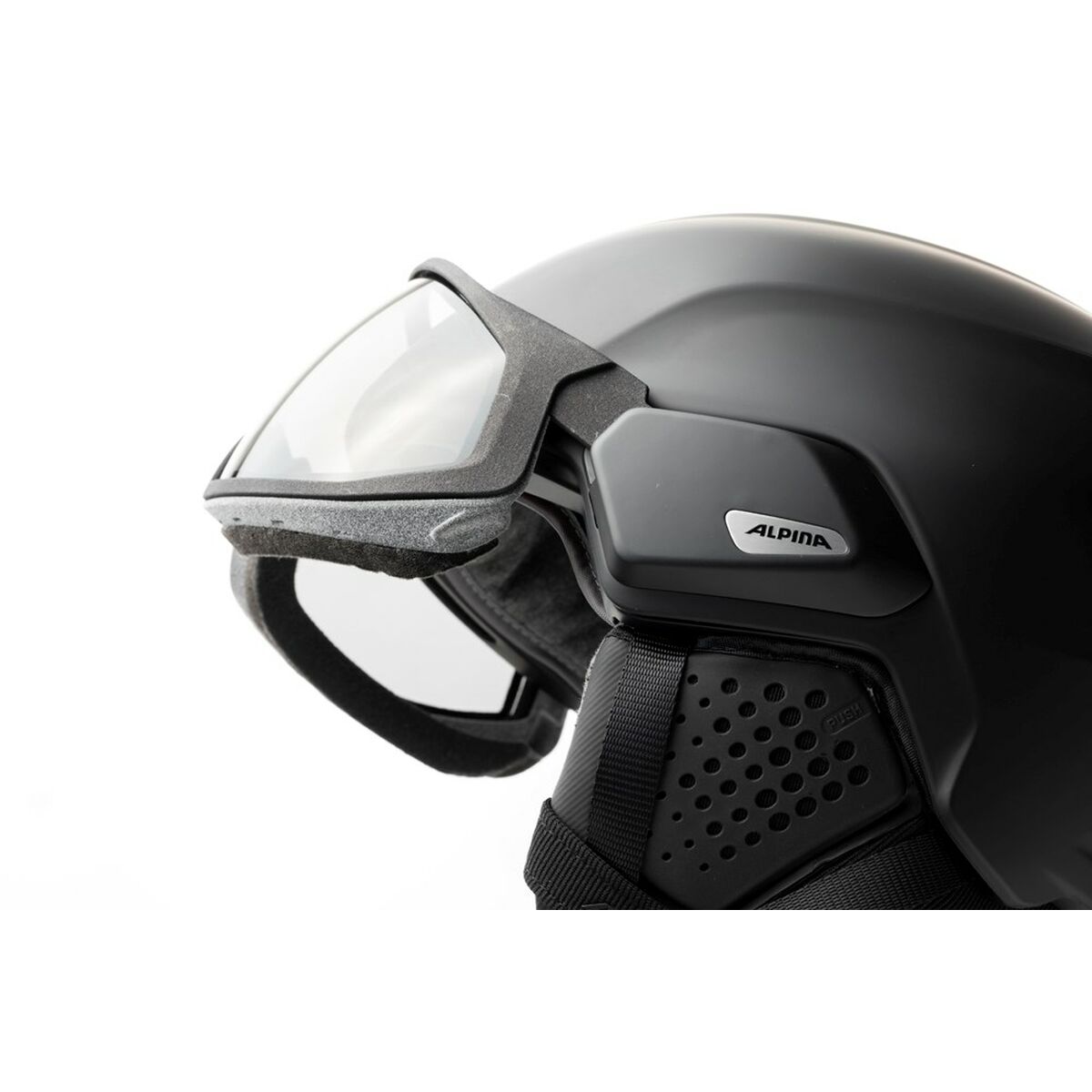 Skidhjälm Alpina A9238330 Svart Svartvit 59-63 cm - 5