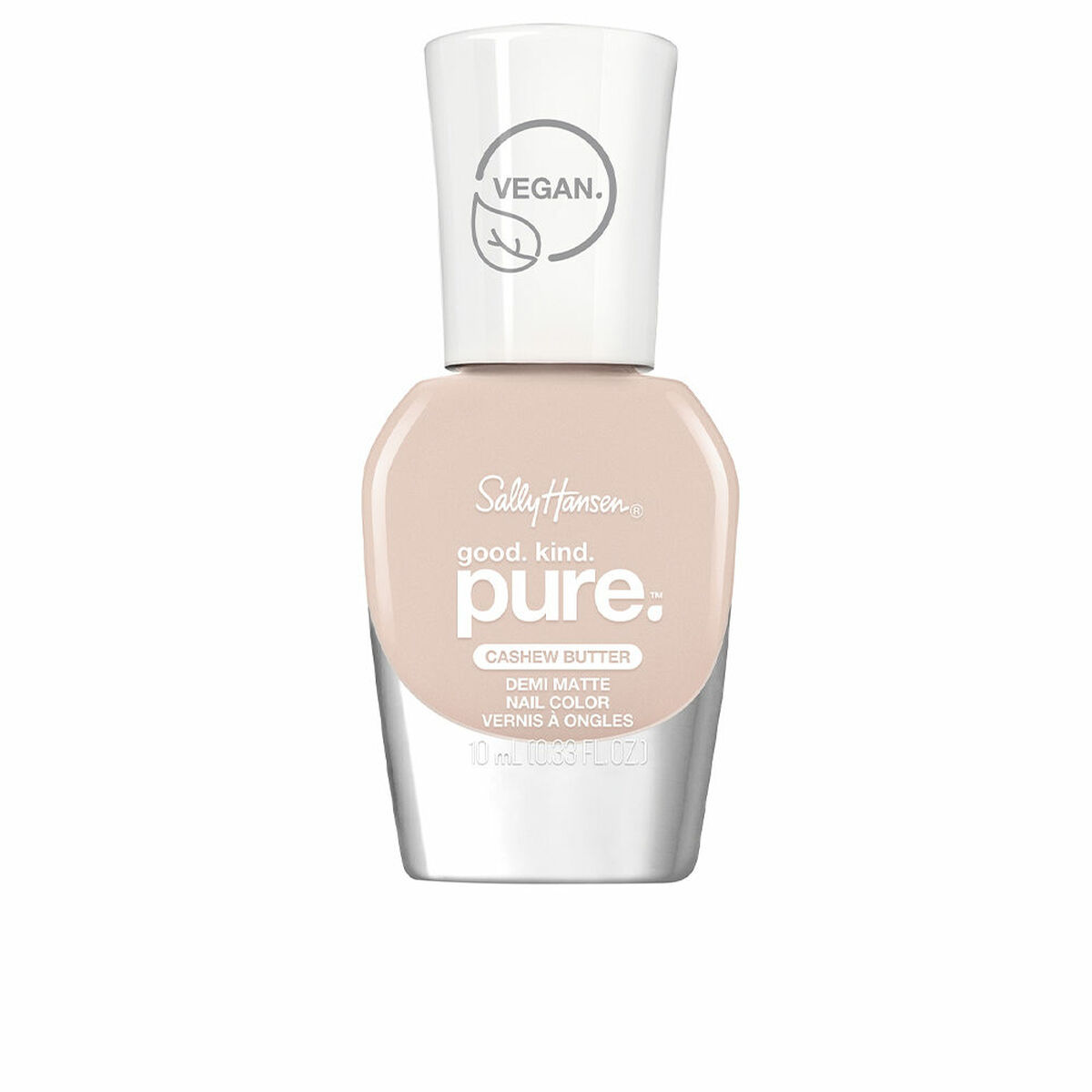 nagellack Sally Hansen Pure Nº 030-cashew butter 10 ml Halvmatt - 2