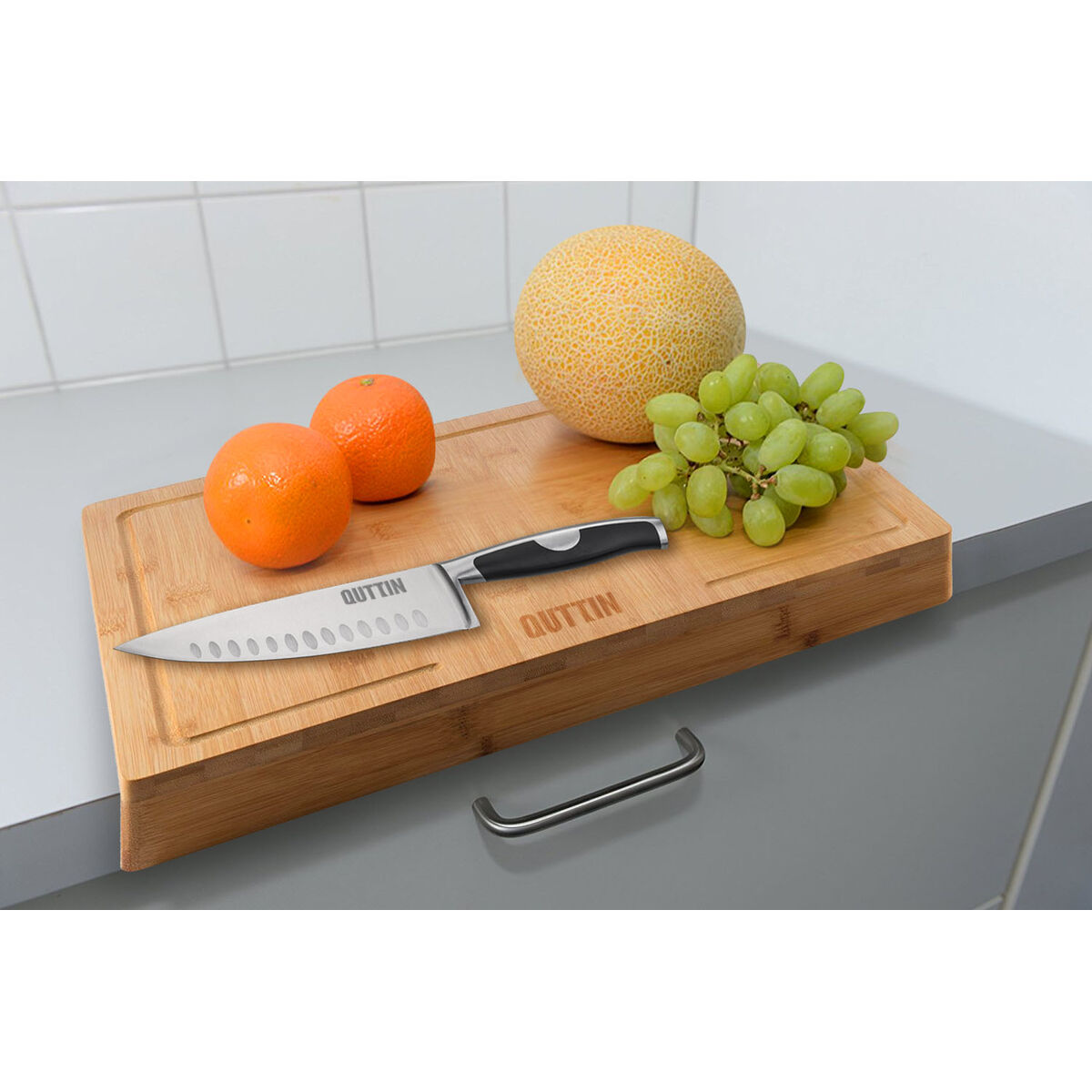 Skärbräda Quttin Bambu 45 x 35 x 1,2 cm (4 antal) - 4