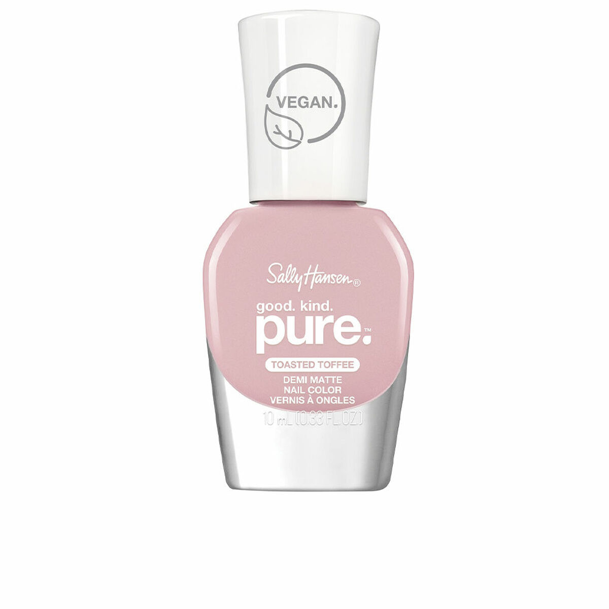 nagellack Sally Hansen Pure Nº 040-toasted toffee 10 ml Halvmatt - 2