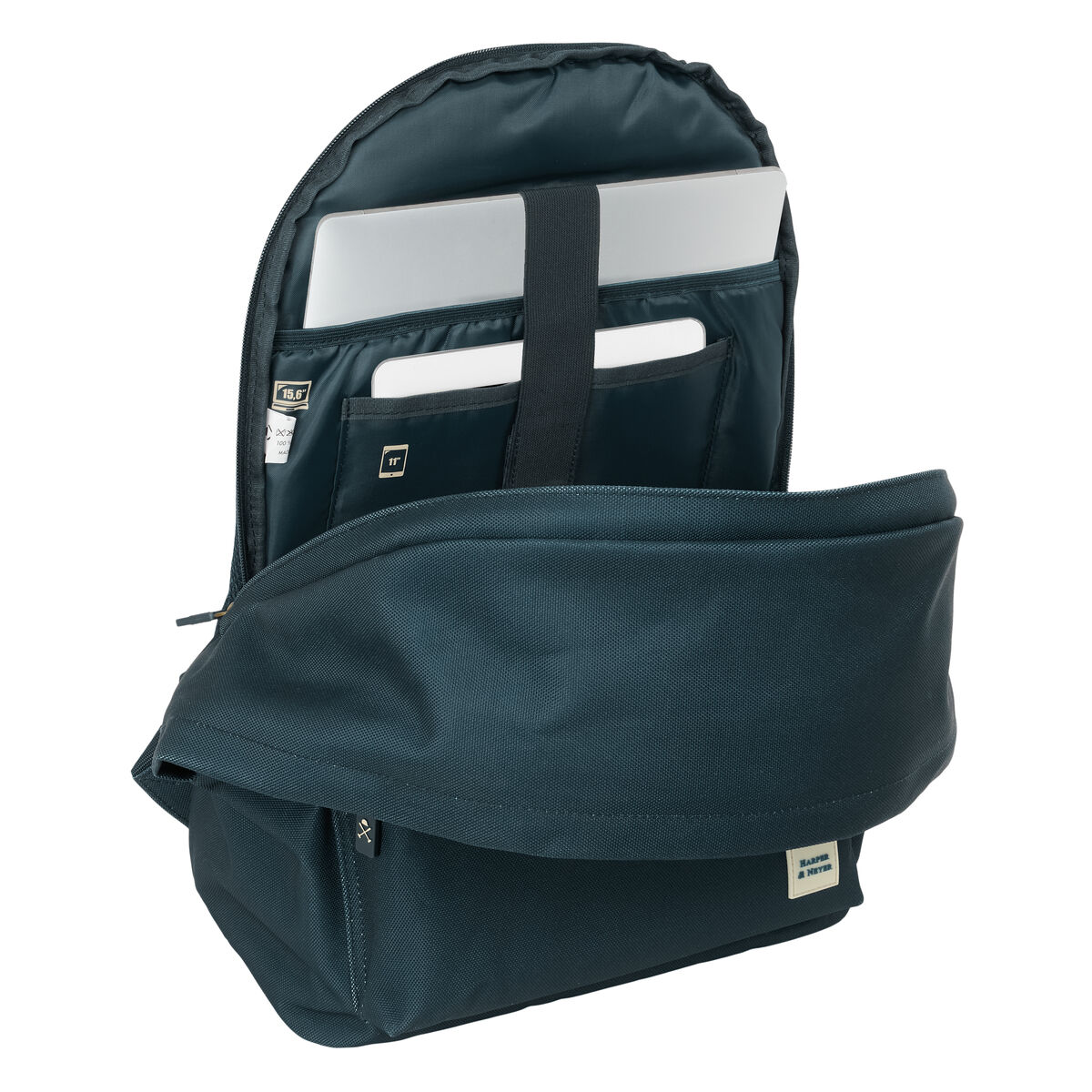 Laptopryggsäck Harper & Neyer Marinblå 31 x 44 x 18 cm - 4