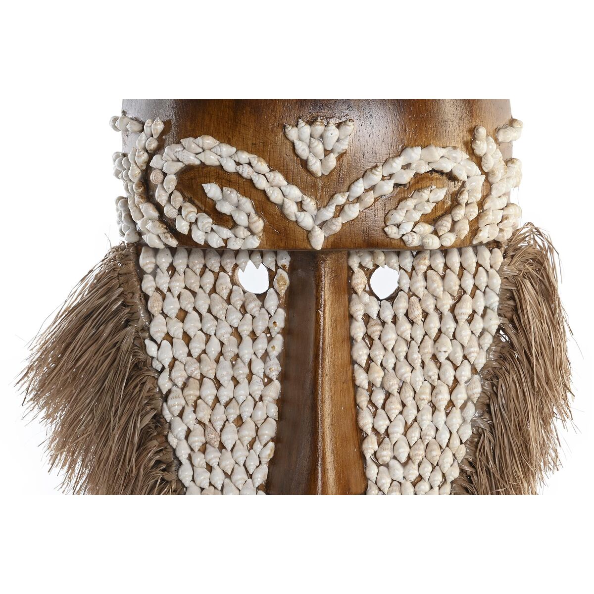 Prydnadsfigur DKD Home Decor Naturell Mask Fibrer (30 x 10,5 x 53 cm) - 2
