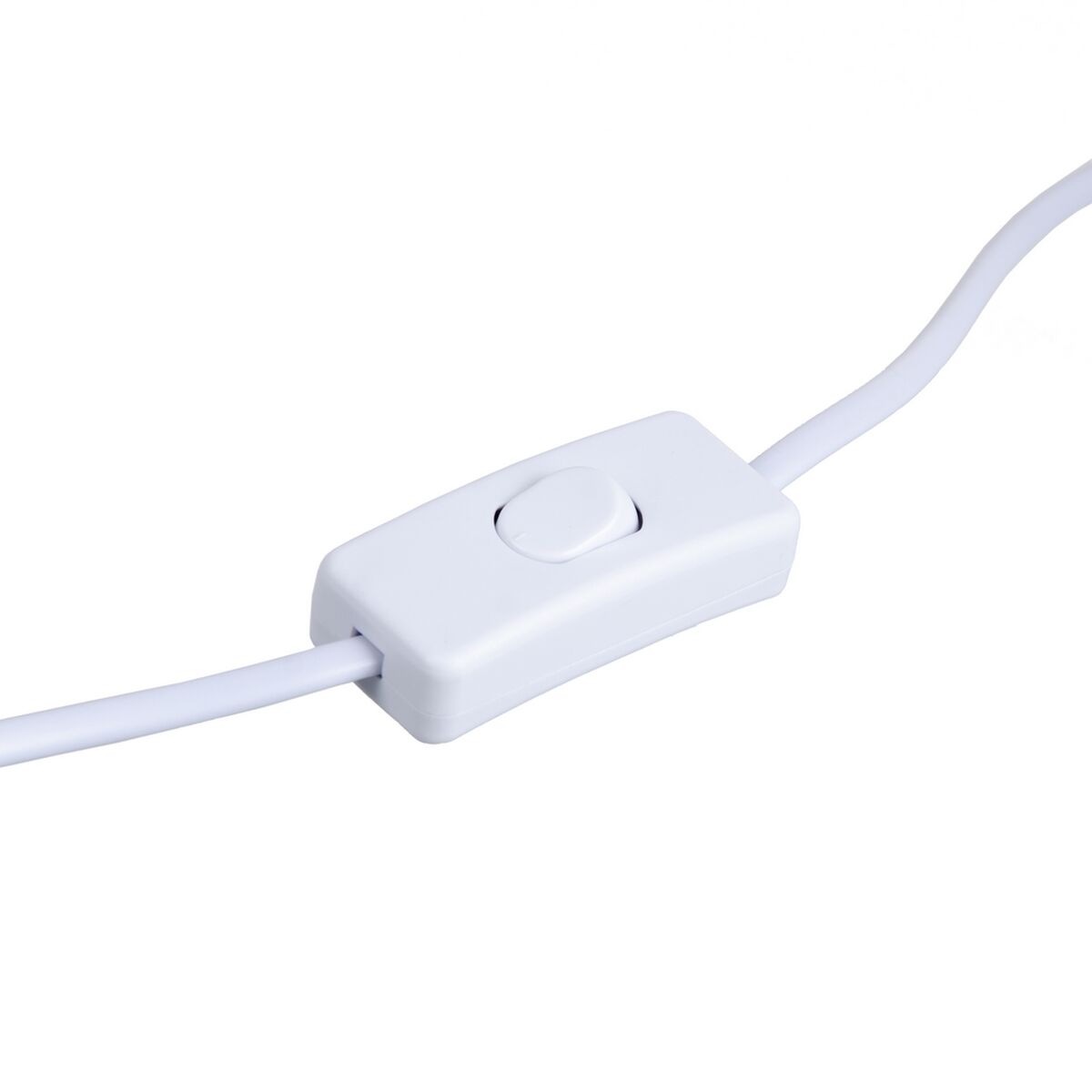 Bordslampa Beige Silvrig Säckväv Keramik 60 W 220 V 240 V 220-240 V 26 x 26 x 49,5 cm - 2