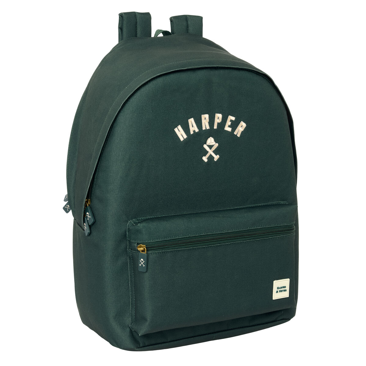 Laptopryggsäck Harper & Neyer +usb harper & neyer Mörkgrön 31 x 44 x 18 cm