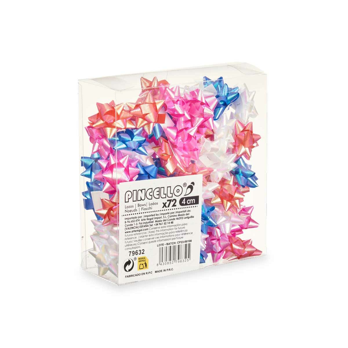 Roterande Pincello PVC 4 cm 19 x 19 x 6 cm Glans Bakverk (12 antal) - 5