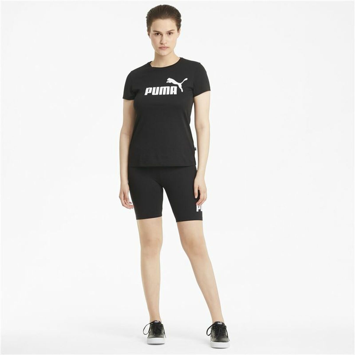 T-shirt med kortärm Dam Puma - 5