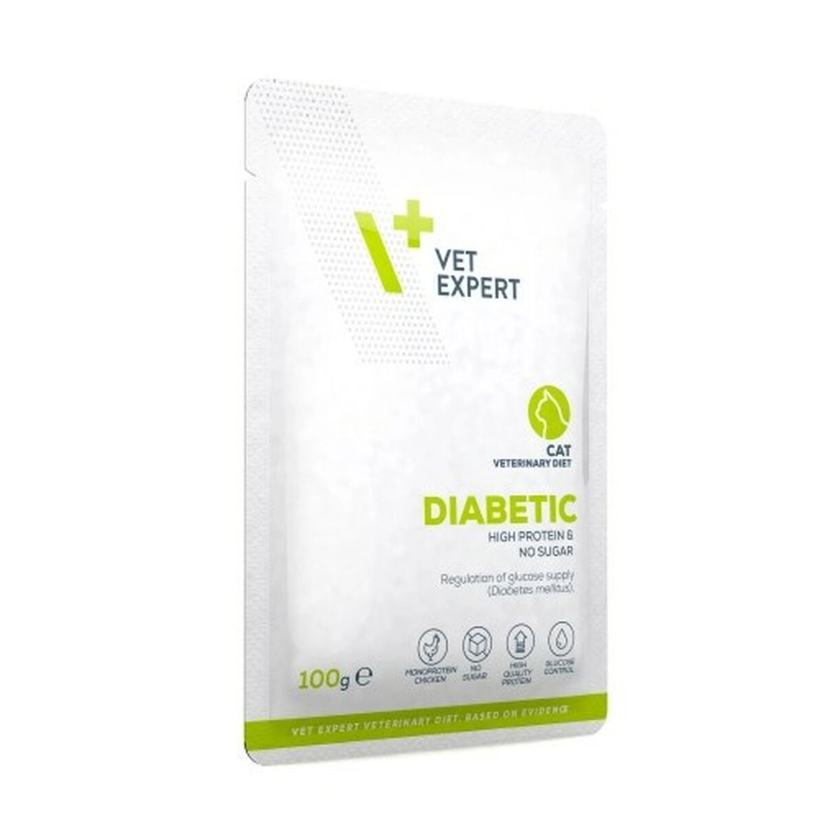 Kattmat VETEXPERT Diabetic Cat Kyckling 100 g - 2