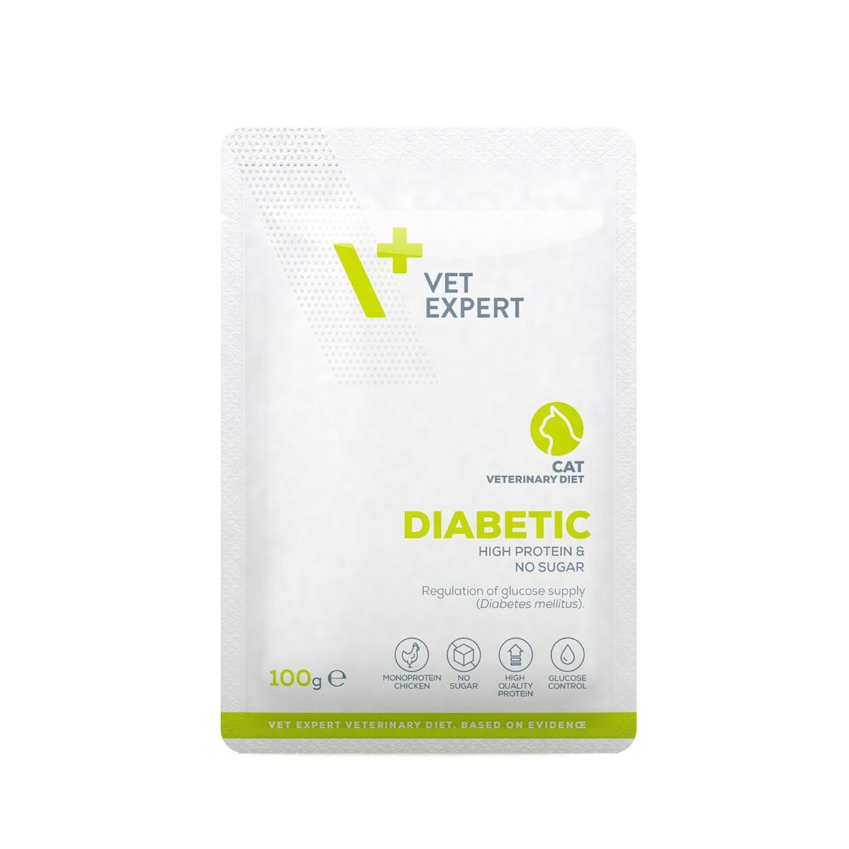 Kattmat VETEXPERT Diabetic Cat Kyckling 100 g