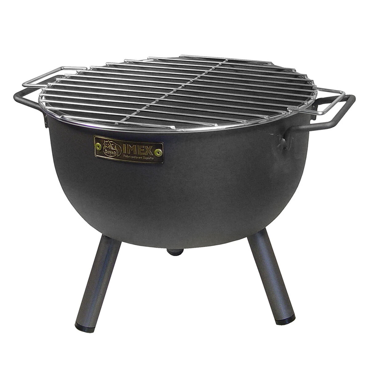 Grill Imex el Zorro Bordsduk Grill Askgrå Svart Ø 30 x 28 cm