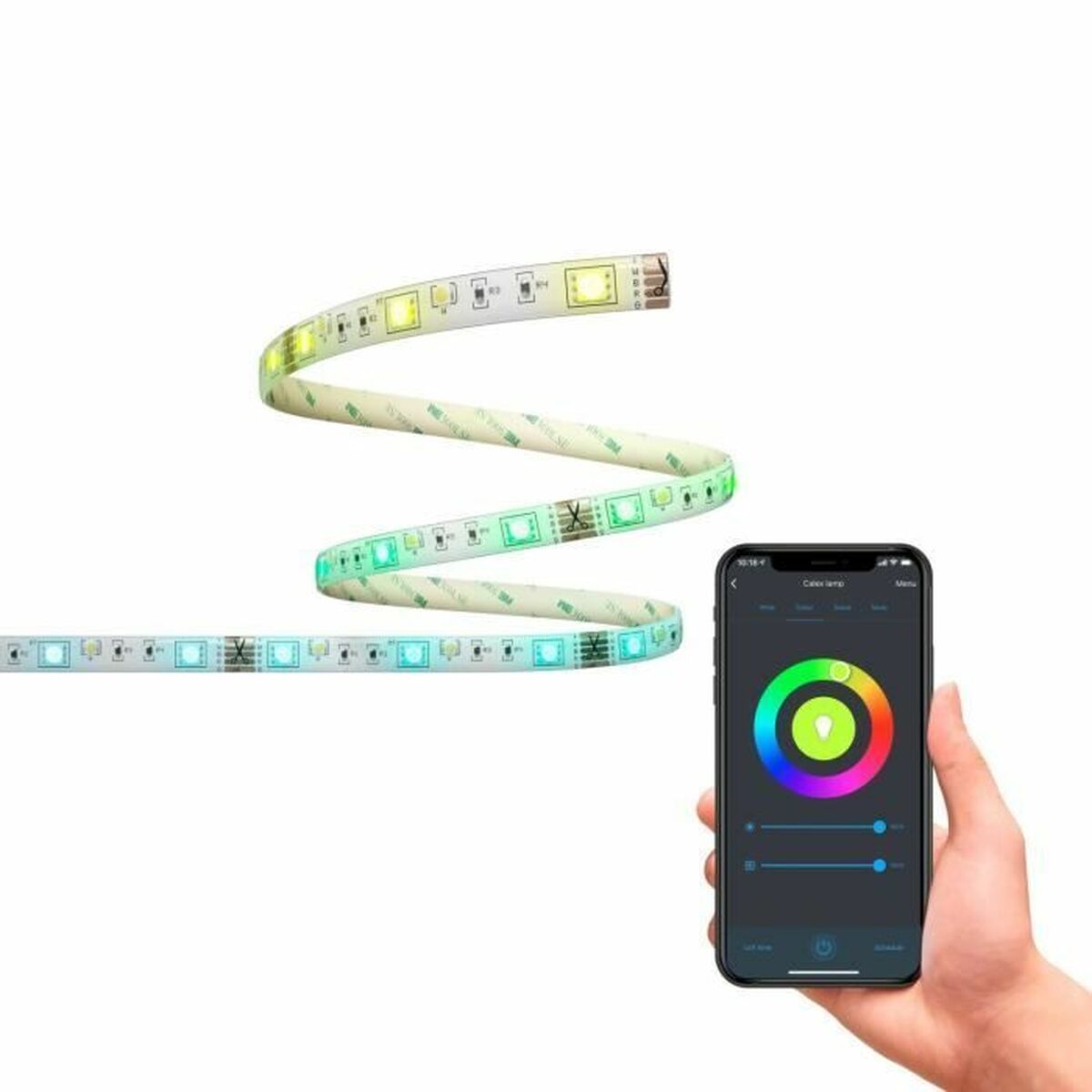 LED trakovi Calex 24 W 5 m Varmvit 6500 K - 3