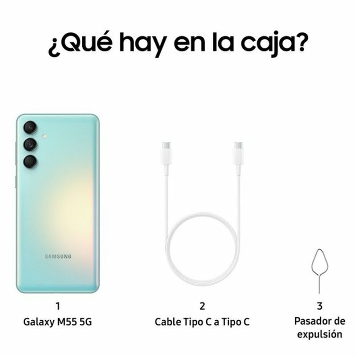 Smartphone Samsung Galaxy M55 5G Octa Core 8 GB RAM 256 GB Grön - 4