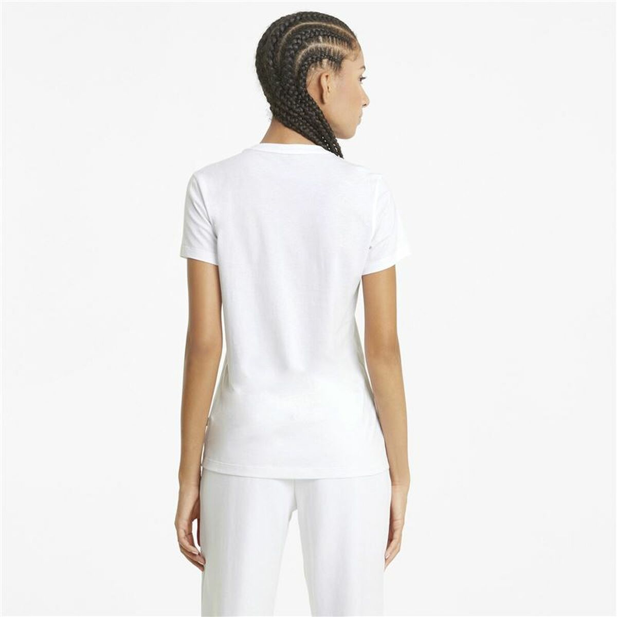 T-shirt med kortärm Herr Puma 586774 02 Vit (1 antal) - 4