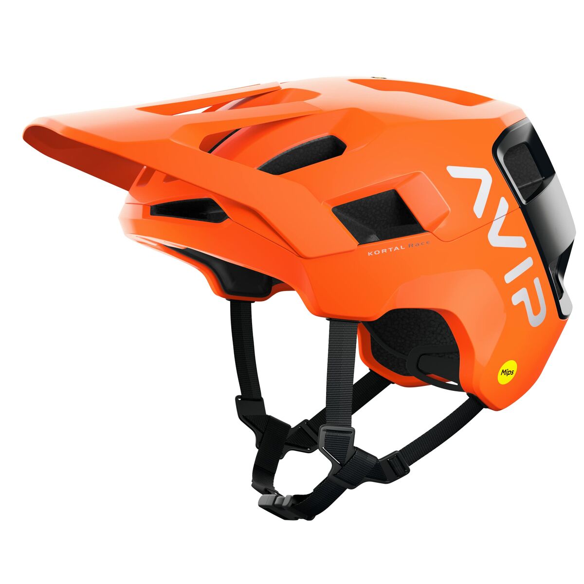 Cykelhjälm för vuxna POC Kortal Race MIPS Svart Orange 55-58 cm