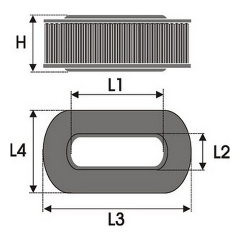 Luftfilter Green Filters R083234 - 2