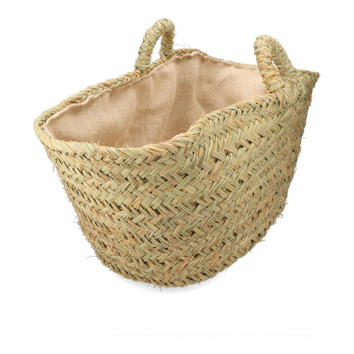 Korg för ved EDM Espartogräs 60 x 35 x 45 cm 60 x 45 x 35 cm Oval - 2