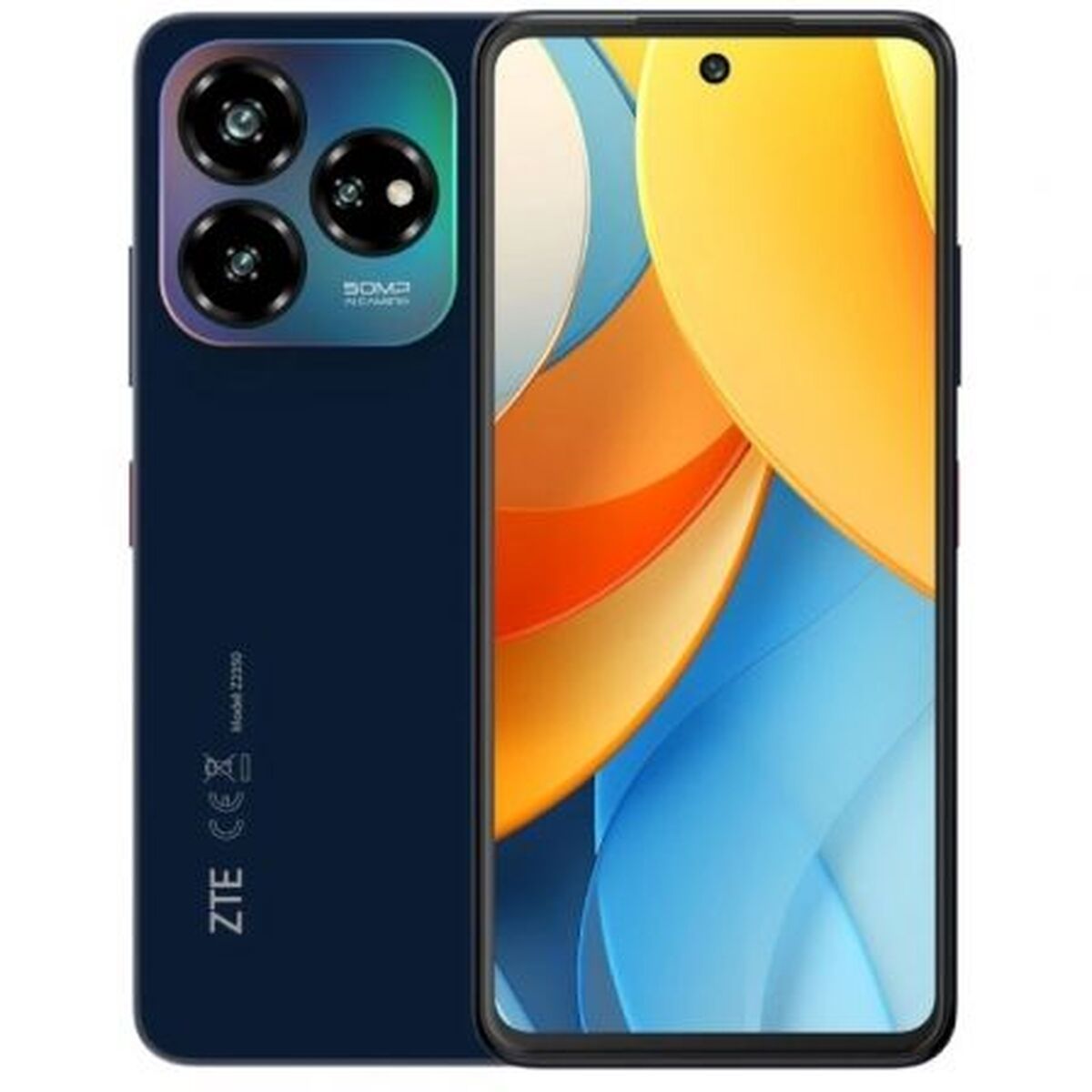 Smartphone ZTE P606F10-BLUE Octa Core 6 GB RAM 256 GB Blå