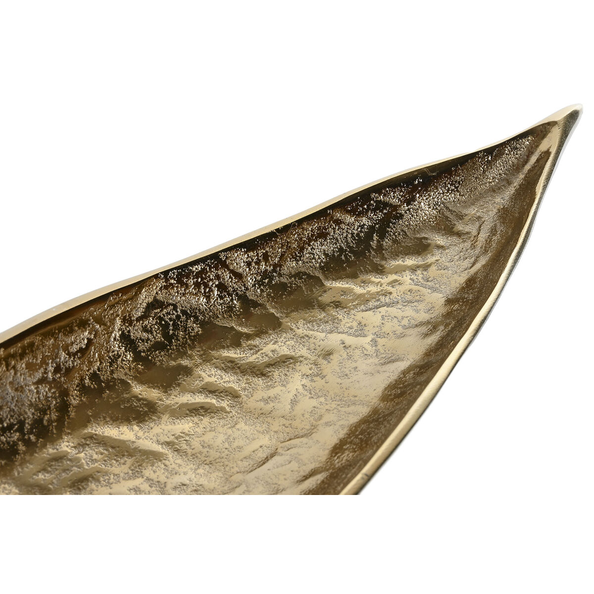 Bordsdekoration Home ESPRIT Gyllene Aluminium 76 X 15,5 X 7,5 cm - 2