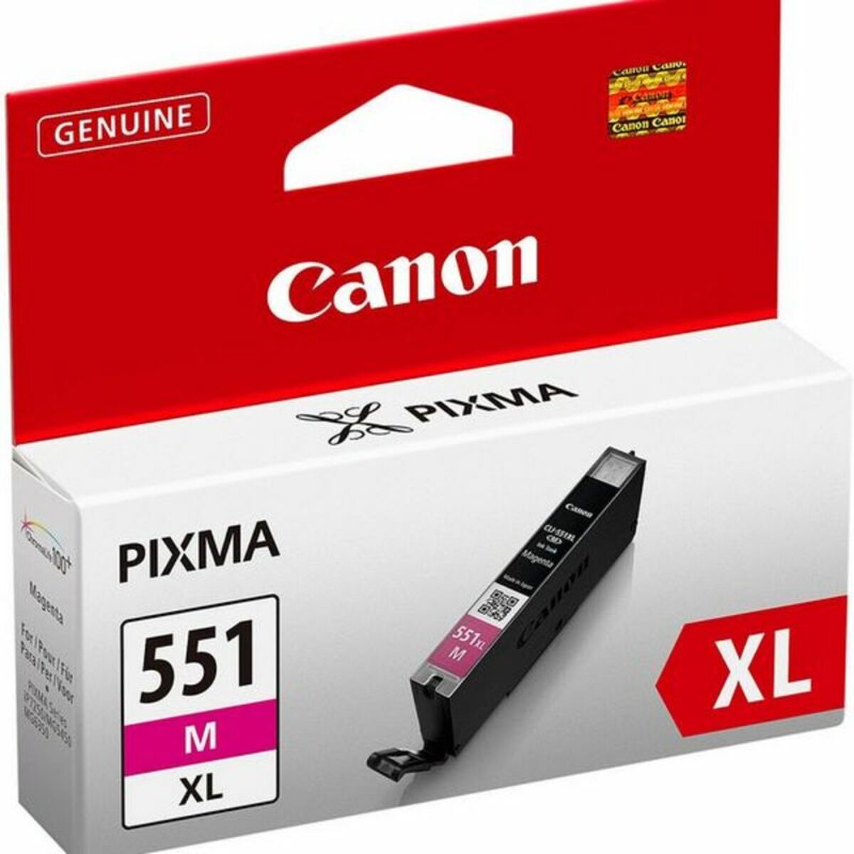Original Bläckpatron Canon CLI-551XL Magenta - 4