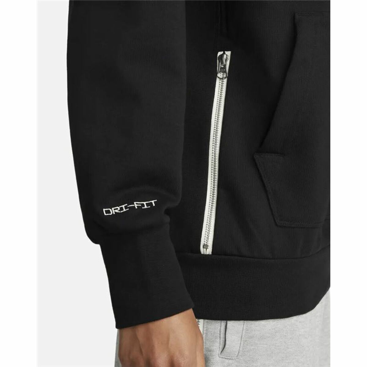 Tröja utan huva Herr Nike Dri-FIT Standard Svart - 4