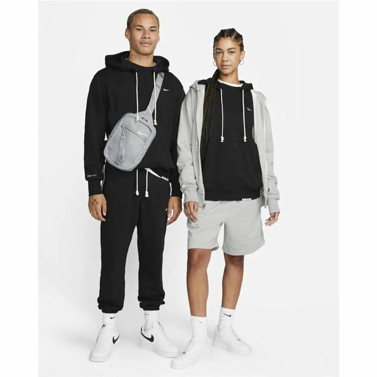 Tröja utan huva Herr Nike Dri-FIT Standard Svart - 7