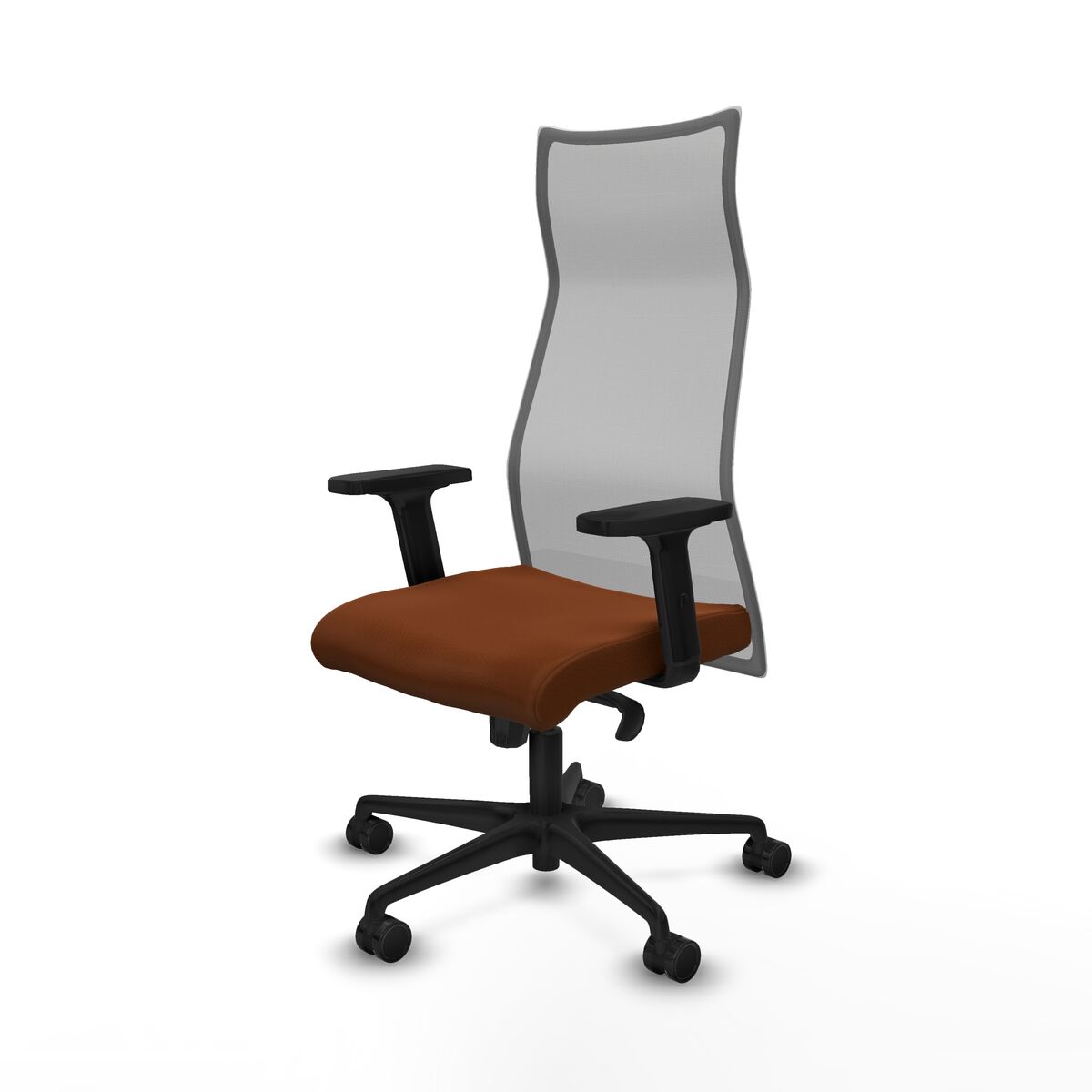 Kontorsstol Piqueras y Crespo B2D036N Brun - 2