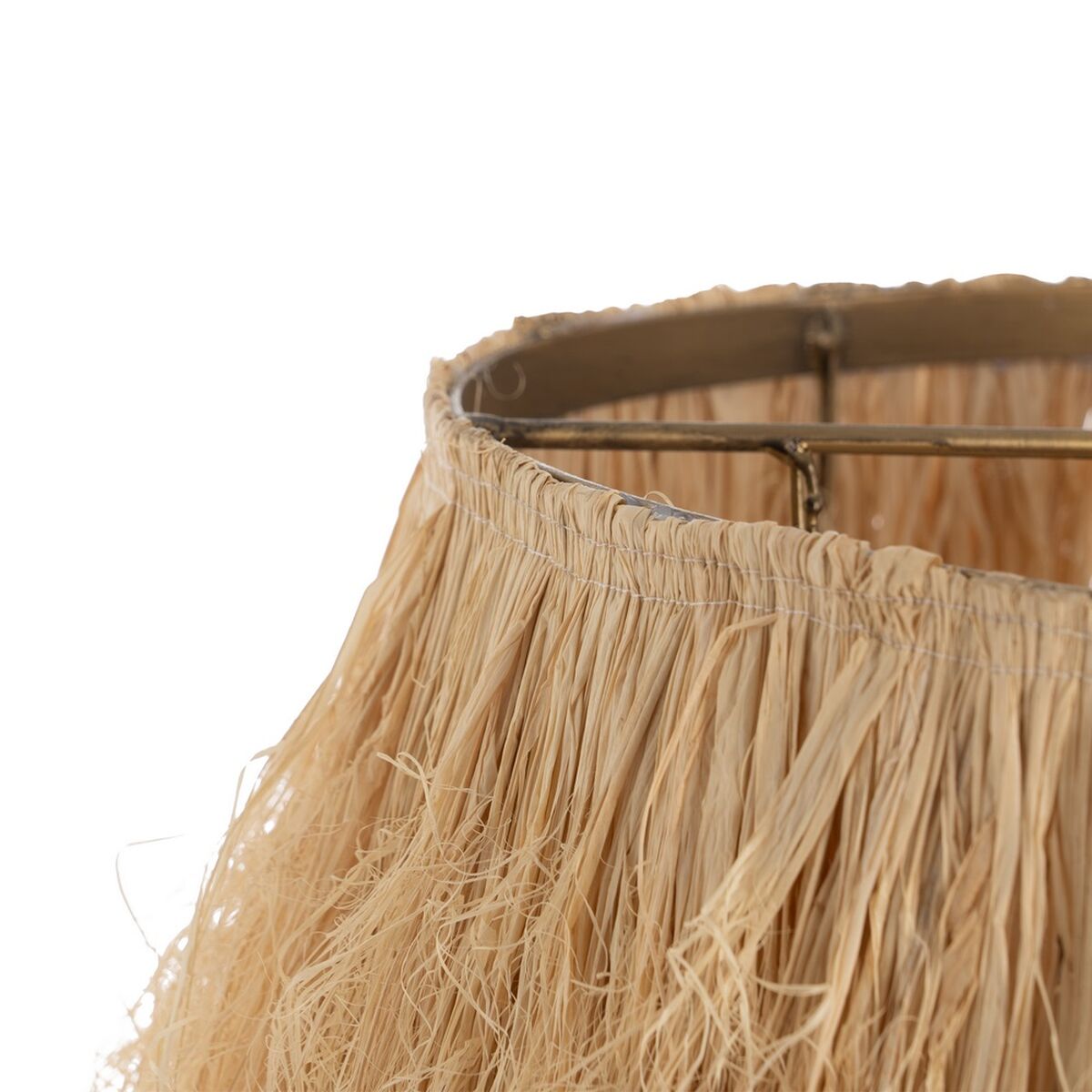 Golvlampa Beige Naturell Metall 48,5 x 48,5 x 162 cm - 8