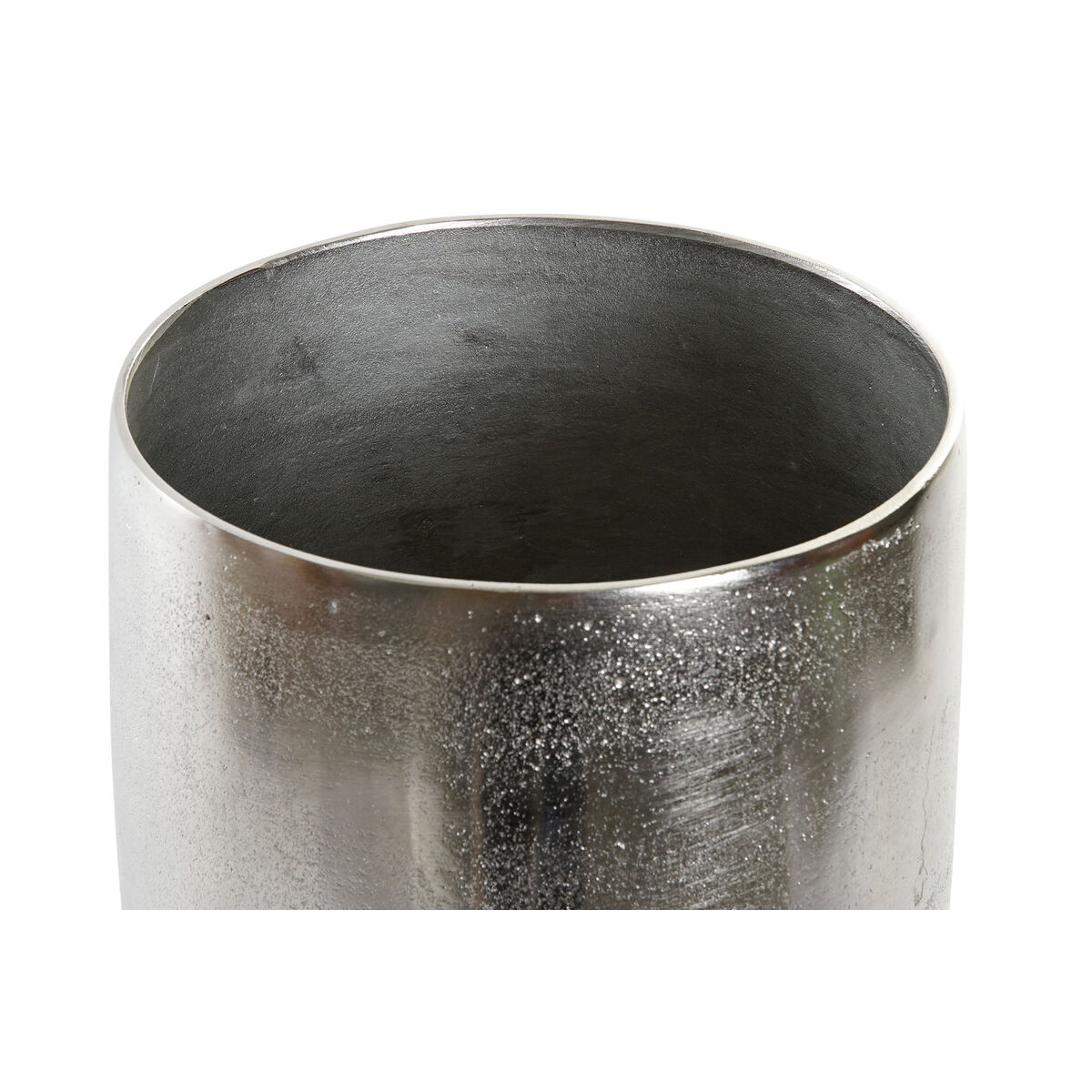 Bordsdekoration Home ESPRIT Silvrig Aluminium 21 x 21 x 25 cm - 2