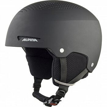 Skidhjälm Alpina Zupo Unisex Svart Svartvit 51-55 cm