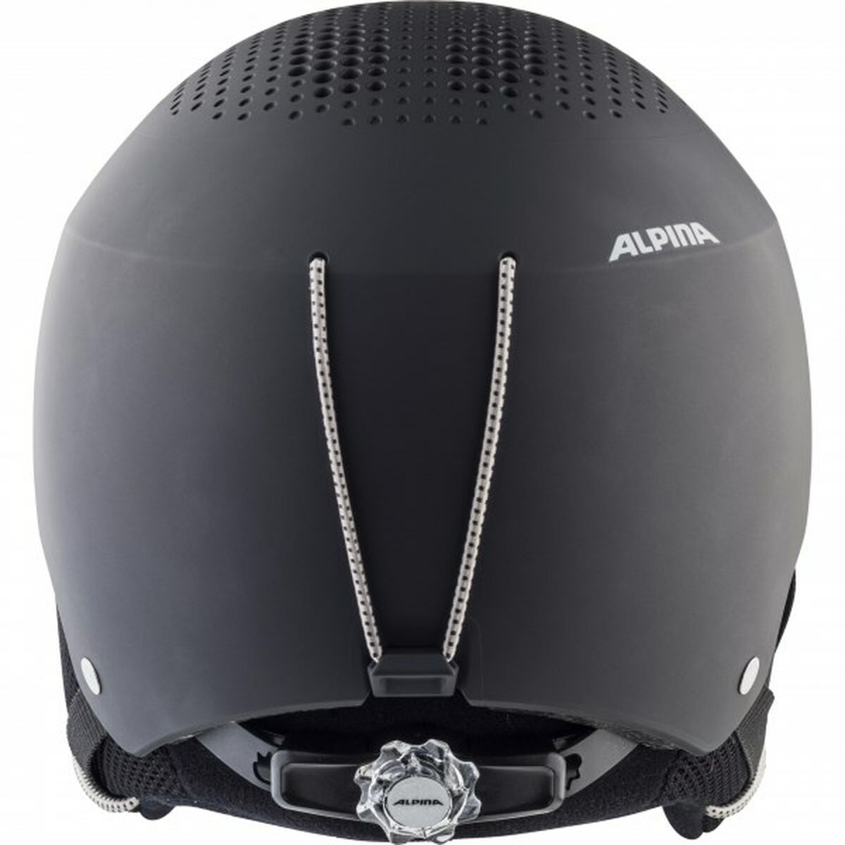Skidhjälm Alpina Zupo Unisex Svart Svartvit 51-55 cm - 3
