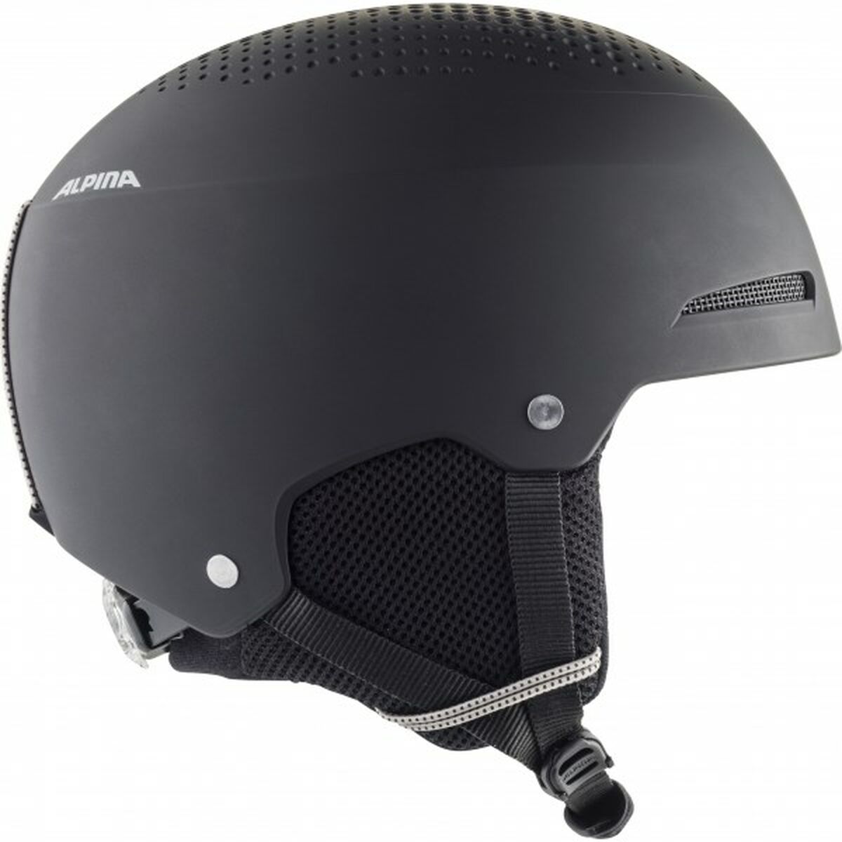Skidhjälm Alpina Zupo Unisex Svart Svartvit 51-55 cm - 4