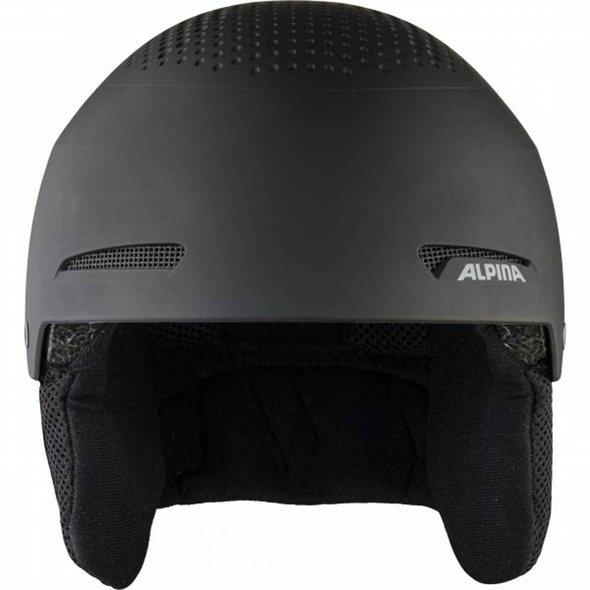 Skidhjälm Alpina Zupo Unisex Svart Svartvit 51-55 cm - 2