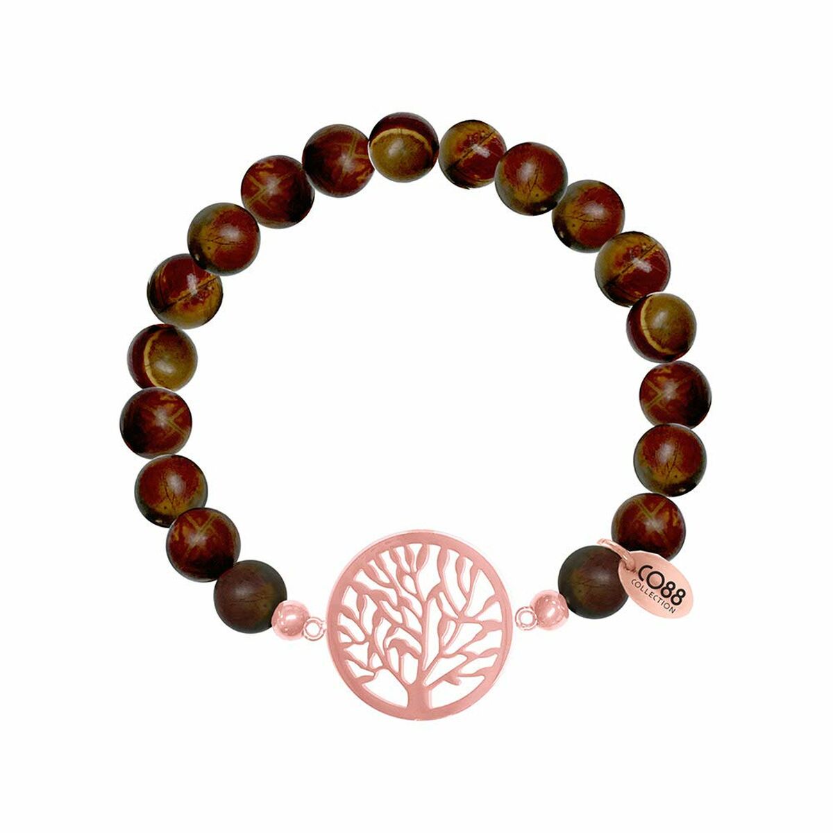 Damarmband CO88 Collection 8CB-80018 Brun - 2