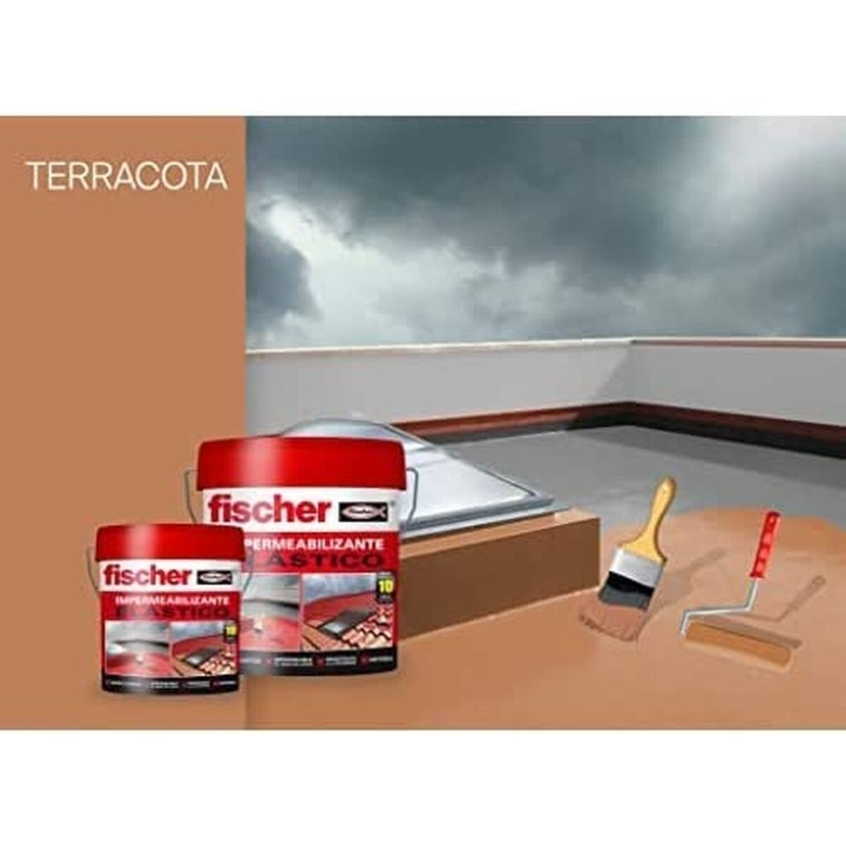 Impregnering Fischer Ms Terrakota n 750 ml - 4