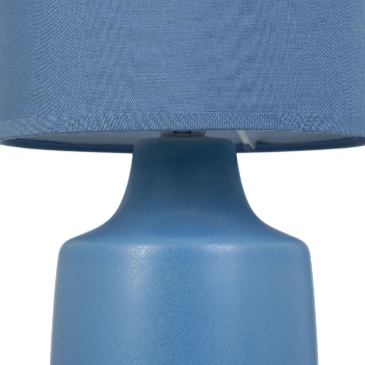 Bordslampa Blå Keramik 40 W 220-240 V 16 x 16 x 27 cm - 3